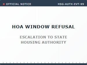 Your Window Dispute: Appealing to the State Housing Authority