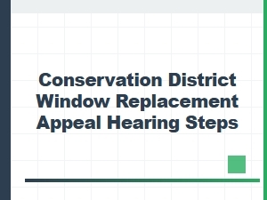 Window Replacement Appeal Process Explained