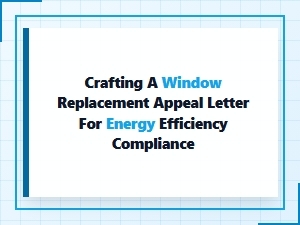 Window Replacement Letter for Energy Compliance