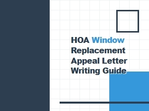 How to Write a Window Replacement Appeal